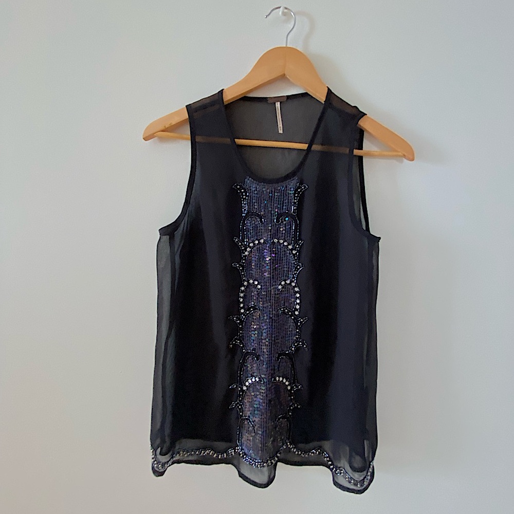 Temperance Sheer Top